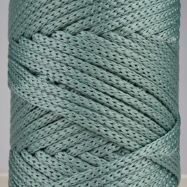 Sensy Premium 5mm 104 Yards Polyester Rope 100% Polypropylene Cord Macrame Cord 5mm Crochet Bag Cord Macrame Rope Crochet Thread Gift for Knitter (Sage)