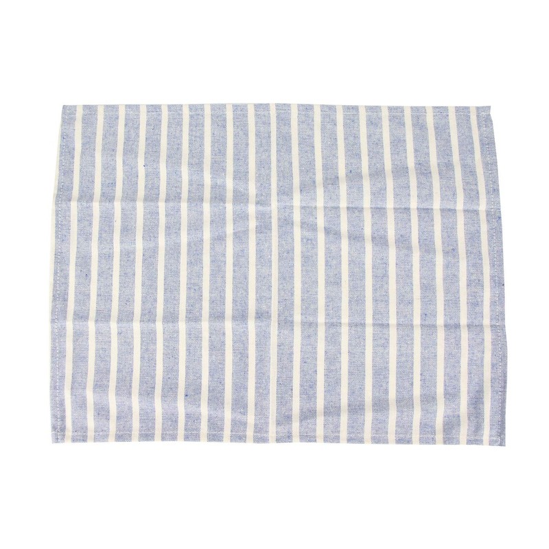 INFEI Broad Striped Cotton Blended Dinner Cloth Napkins - Set