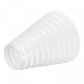 sourcing map Duct Inline Reducer 4-7.87 Inch Plastic Round Duct Adapter Increaser Connector for Kitchen Ventilation Systems