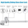 Litensh Sliding Blade Saw Lock with Key Different, Reptile Vivarium