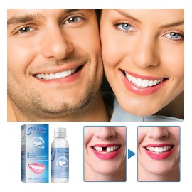 Kit Dientes Postizos Gránulos Moldeables Reparación Dental 30ml