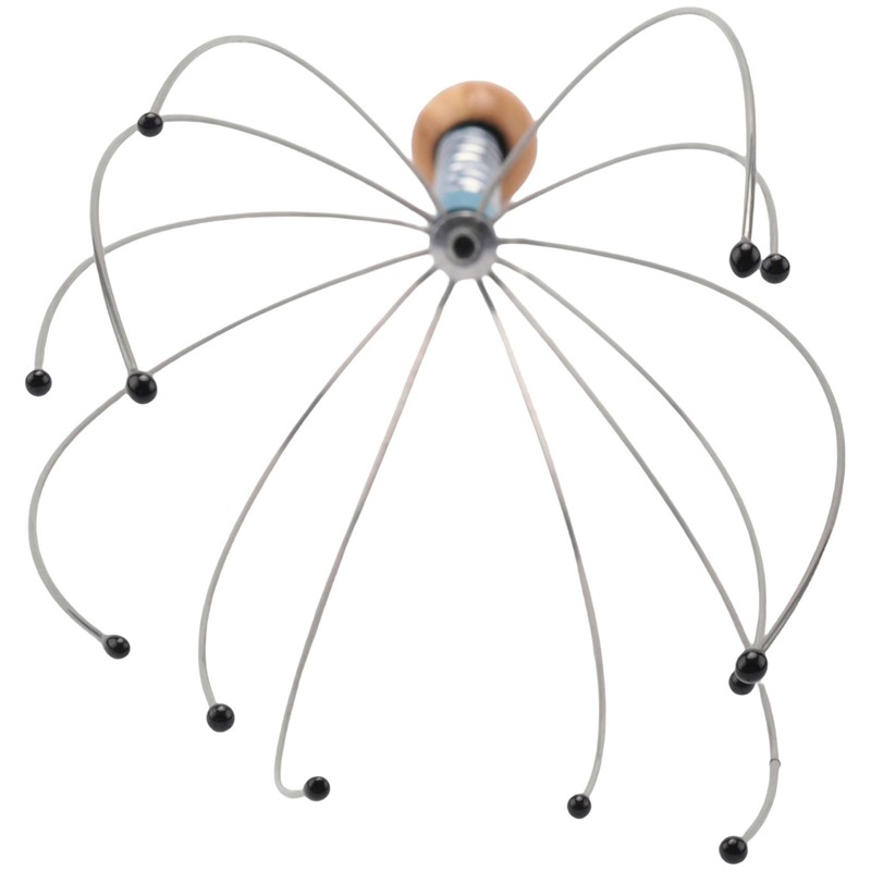 Aswalling Head massage spider head masseur for relaxation therapy and