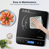 AAOBOSI Portable Induction Cooktop,1800W Induction Cooker with LCD Sensor Touch,