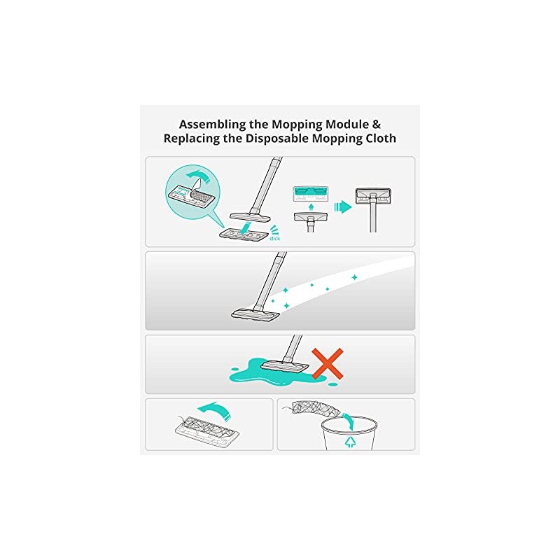 eufy H30 Disposable Replacement Mop Kit