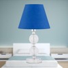 Set of 2 Royal Blue Fabric Table Lamp Shades, Lampshade