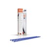 Peach Binding Combs 6mm, 25 A4 sheets, blue