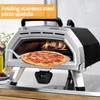 Pizza Peel, 10 Inch Round Pizza Paddle Metal Steel Spatula