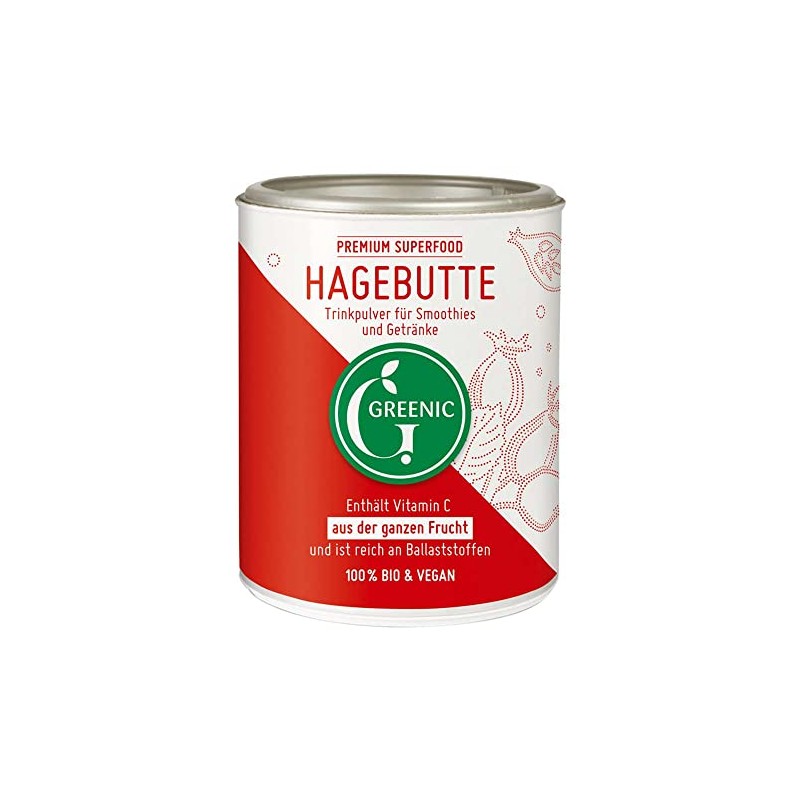 Greenic Superfood, Rosehip Powder, 160 g