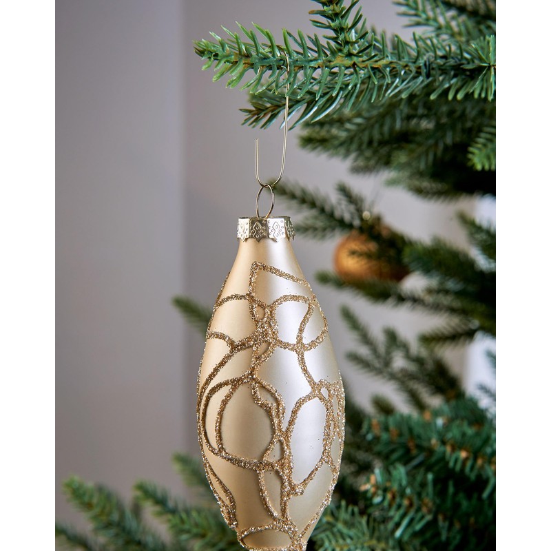 WeRChristmas Ornament Hooks, Gold, Small and Large Multi-Pack