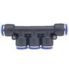 Pneumatic Distributor 3-Way Push In Connector (6 mm Hose Connection)