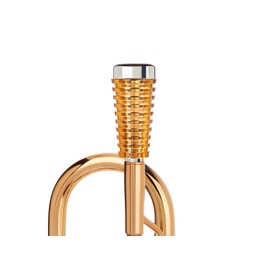 TRUMPET MOUTHPIECE BOOSTER KGUBrass. CUSTOM MADE RADIATOR TRUMPET BOOSTER KGU Gold Plated 24K Color