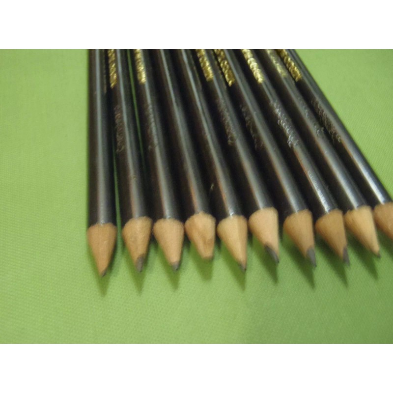 10x Vintage Mirado Black Warrior penciles,chemi