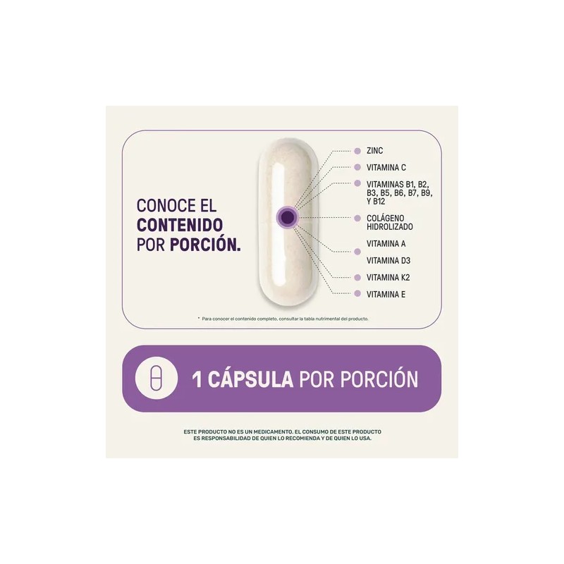 Multivitamínico Para Mujer 80 Cápsulas Sin Sabor Suplemento Alimenticio |