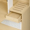 Furniture Style Multi-use Natural Cat Litter Box House With 2