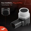 A-Premium 4-PC Front Outer Reverse Backup Parking Assist Sensor Compatible
