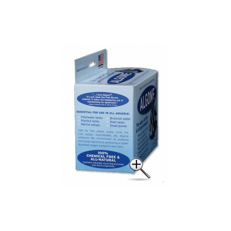 Algone Aquarium Water Clarifier and Nitrate Remover, 18 Filter Pouches