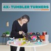 LFSUM 4X Cup Turner for Crafts Tumbler,Tumbler Cup Spinner,Glitter Powder,Epoxy