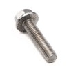 binifiMux 10pcs 5/16"-18 x 1-1/4" Serrated Flanged Hex Bolts Flange