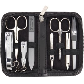 Drei Schwerter Napoli Nail Manicure Set Black