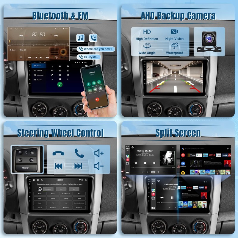 Naifay Android Car Sereo for Toyota Corolla 2009 2010 2011