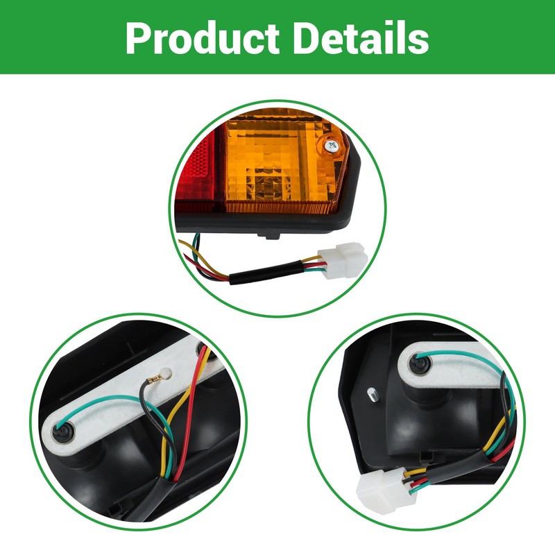 YSMN Tractor Right Tail Light, Replacement for Kubota L3540 L3700
