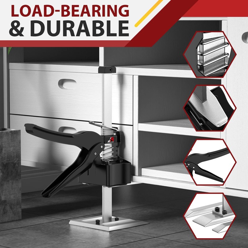 2 Pack Labor Saving Arm Jack Handle, 6.69 Inch Lift