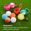 PATIKIL Golf Practice Balls, Pack of 6, 72 mm Limited
