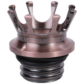 Lebonarie Harley Tank Cap Fuel Cap Softail Sportster 883 1200 Crown Style (Bronze)