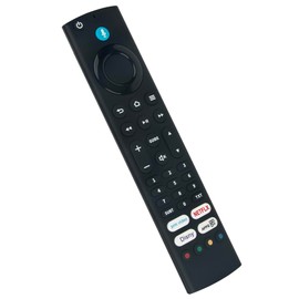 VINABTY Fire Replacement Voice Remote Control fit for TCL 4K QLED TV CF6 series 55CF630 50CF630