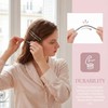 12pcs 3.35Inch Long Bobby Pins, Metal Curved Hair Pin Clips,