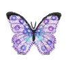 Unbranded iron on patch/applique butterfly lavender 1 1/2 x 1