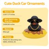 wonuu Car Duck Ornament Dashboard Decorations Rubber Duck Car for