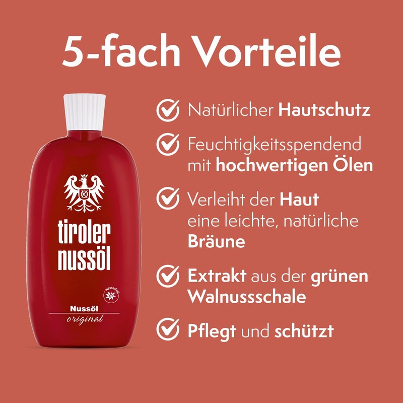 Tiroler Nussöl Original Double Pack 2 x 150 ml |