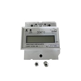 DAE DDM710 120V kWh Meter, 100 Amp, Internal CT, 60 Hz, Hot Wire Pass Through