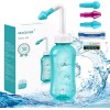 Maoever Sinus Nasal Irrigation Cleaner Rinse Kit Neti Pot Bottle