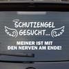 Car Sticker Guardian Angel Looking For My at the end