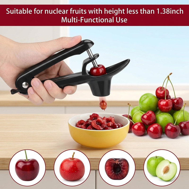 2pcs Cherry Pitter and Olive Pitter Tool, Cherry Stoner Remove