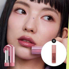 3CE 3CE Glazed Lip Glow (Increased) Mini Tint (Random) 32 Peach Peeling / 쓰리씨이 3CE 글레이지 립 글로우 (증)미니 틴트(랜덤) 32 피치 필링