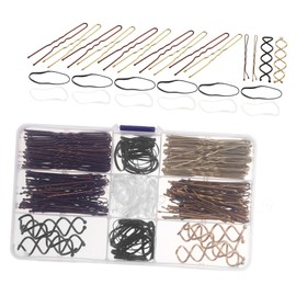 OHPHCALL Hair Clips for Boys and Girls Girls Women 356pcs Mini Pins Hair Ties Set Styling Tools for Women u Pins