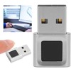 SUNGOOYUE USB Fingerprint Reader, Fast Matching High Sensitivity Zinc Alloy