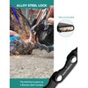ROCKBROS Bicycle Lock with Key 70 cm with Bracket Folding