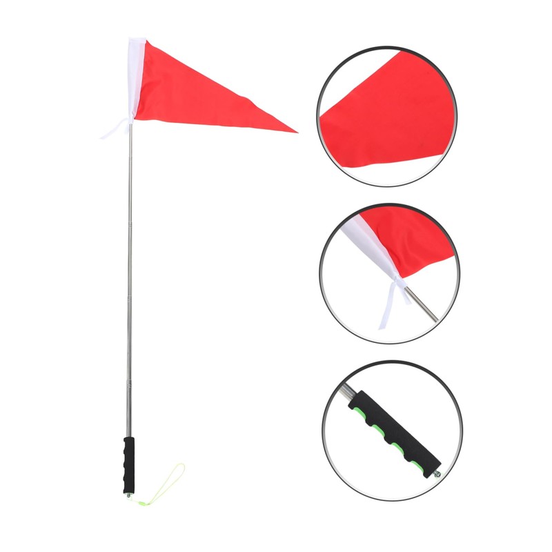 Kisangel Tour Guide Flag for Kids Adjustable Handheld Mini Flag