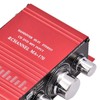 Mini 12V 2 Channel HiFi Stereo Bass Audio Power Amplifier