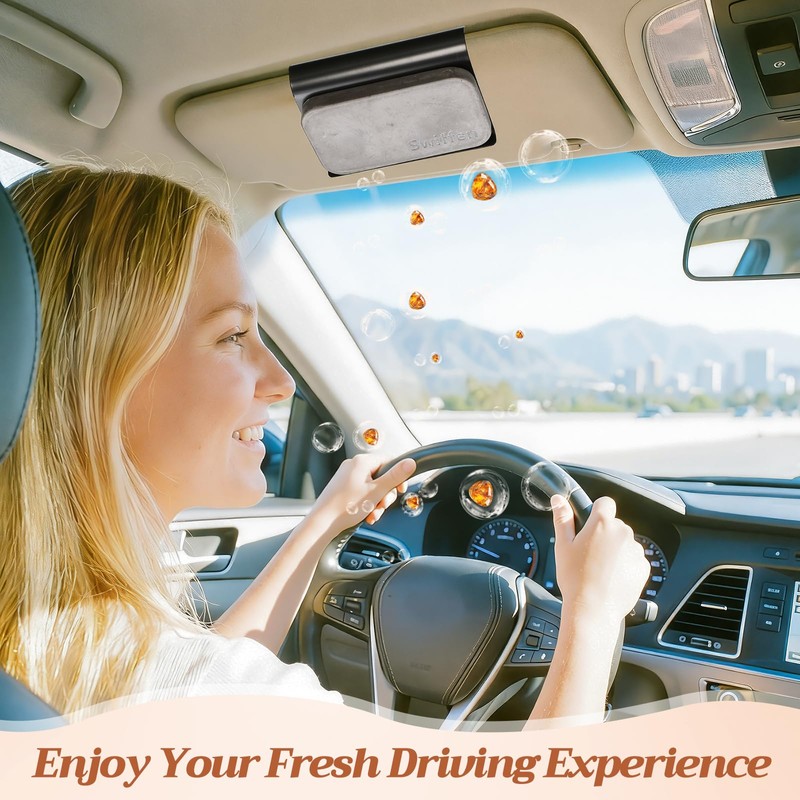 4 Pcs Stone Car Air Freshener Refills, Long Lasting Scent