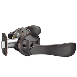 Yale P5101K01 Navis Paddle Lever, Hands-Free Opening – Push with Your Hip, Passage, Oil-Rubbed Bronze