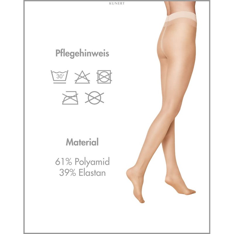Kunert Women's Tights, Beige (Teint 3520), 5 (Manufacturer size: 38)