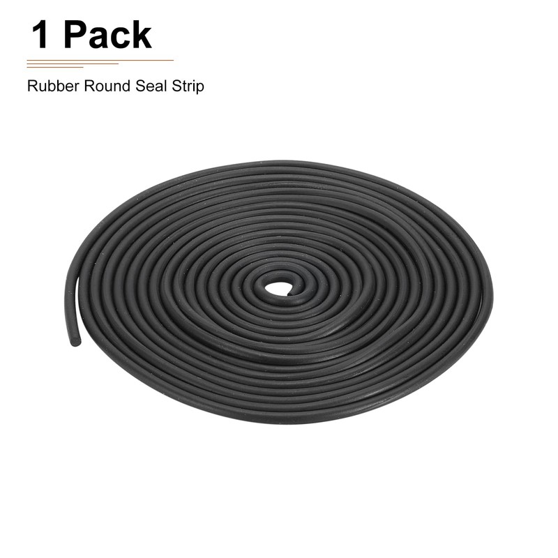 DTGN 2mm x 2meters(DxL) Nitrile Rubber Round Seal Strip -