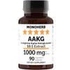 MONOHERB- “AAKG LArginina AlfaKetoglutarato 1000 mg 90 Cápsulas Vegetarianas