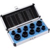 life_mart 10 Piece Nut Twister Set Nut Removal Crushed Bolt