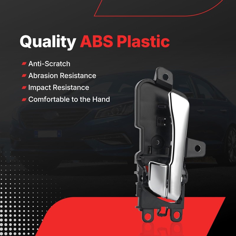 Fit4drive 82610-3S010 Chrome Interior Inside Door Handle Front or Rear